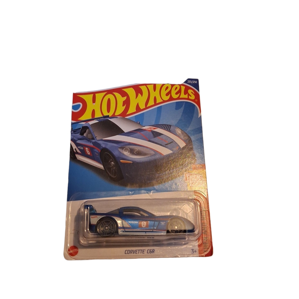 Blue Corvette C6R Die-Cast Car